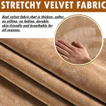 Stretch Armrest Covers for Chairs Sofa Couch 2 Pcs Spandex Elastic Arm Covers Slipcovers Plaid Pattern Furniture Protector for Living Room Recliner Armchair Home Decor