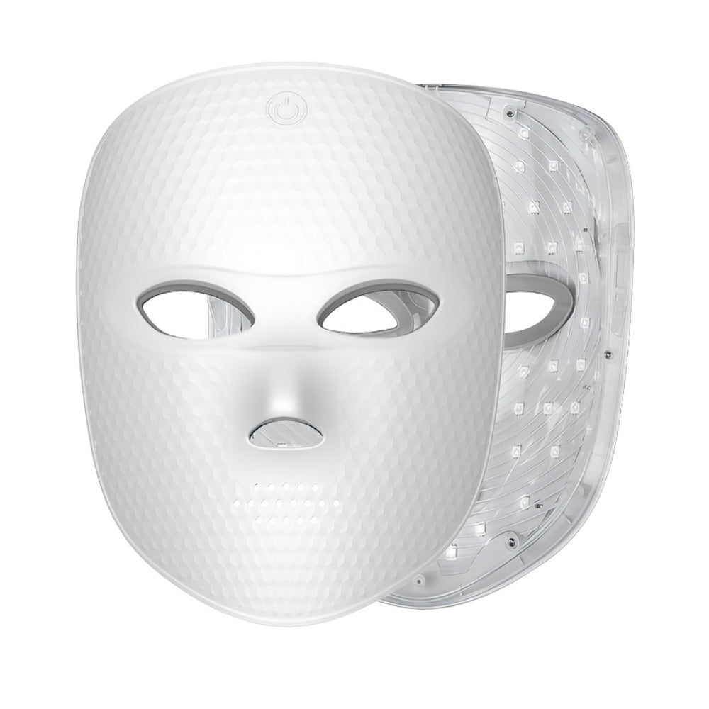 LED Facial Beauty Device 7-Color Light Therapy Portable At-Home Skincare Tool — USB Rechargeable Skin Rejuvenation Anti-Aging Face Care Gift for Women