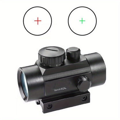 Red Green Dot Sight Scope 1x40 Picatinny Rail Mount 2 MOA Reticle for Rifles Shotguns Airsoft Hunting Shooting Optics Accessory