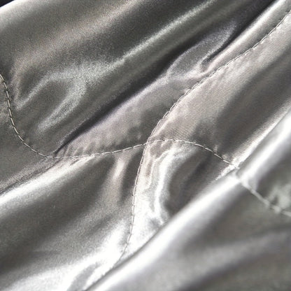 Satin-Look Summer Quilt in White, Silvery Grey, Pink or Lake Blue with Twin and Full Sizes