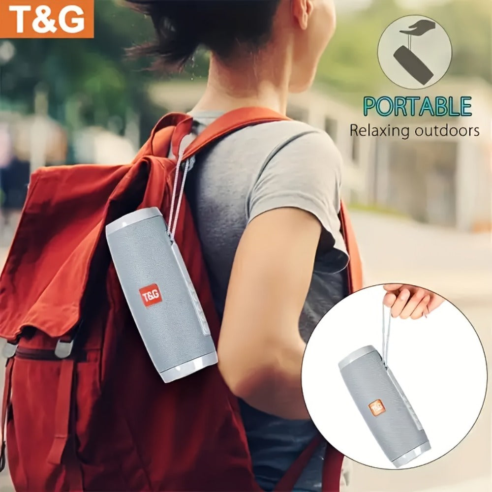 Portable Bluetooth Speaker TG157 with Bluetooth 5.0, Dual 10W Drivers, 1200mAh and 3-5 Hours Playback