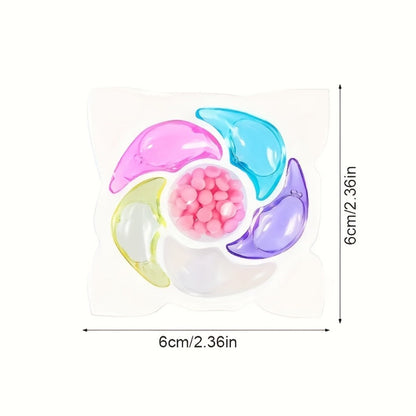 Multicolor Laundry Detergent Gel Pods with Individual Pod Design in 200g, 300g or 600g Packages
