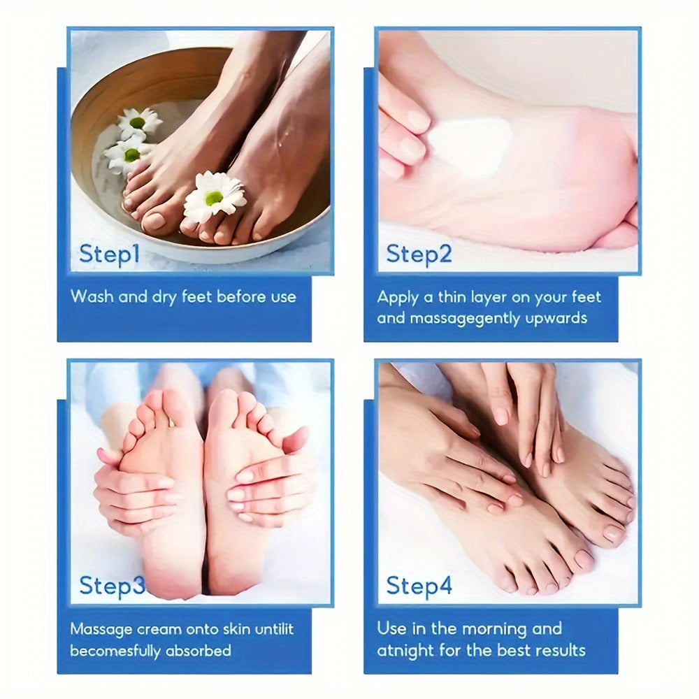 50g Jar of 60% Urea and 2% Salicylic Acid Foot Cream with Jojoba, Avocado and Aloe Labeling