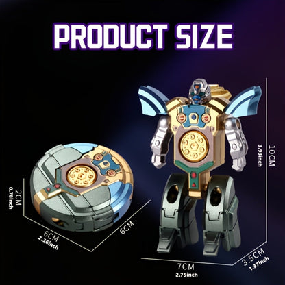 Fidget Spinner, Deformation Robot Fingertip Gyro, Creative Finger Gyroscope Toy for Kids & Adults