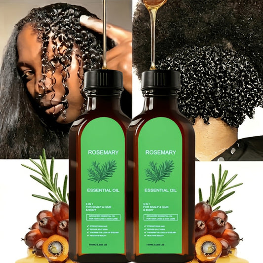 Rosemary Biotin Argan & Batana Hair Oil Spray Multi-Pack — Deep Moisturizing, Scalp Nourishing, Damage Repair & Shine Enhancing Leave-In Treatment for Dry Damaged Hair, All Hair Types, Unisex