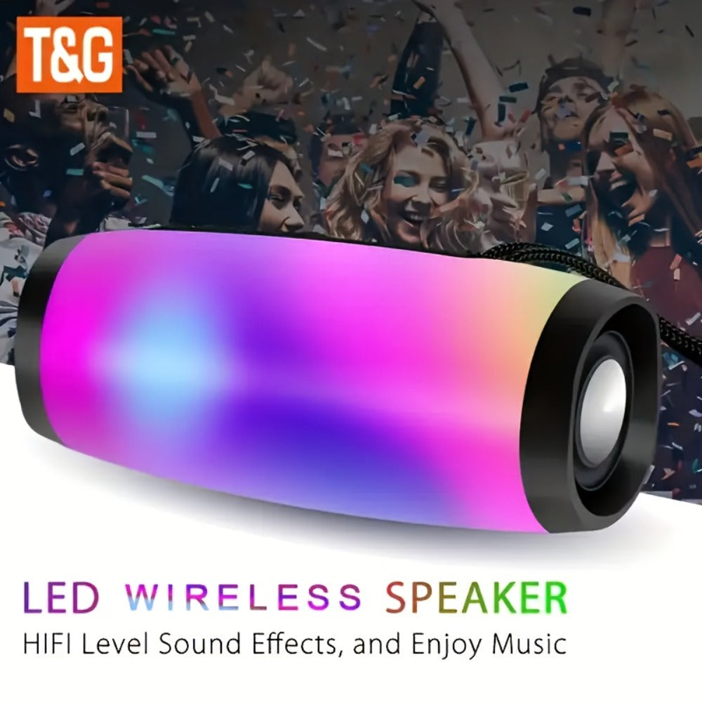 Portable Bluetooth Speaker TG157 with Bluetooth 5.0, Dual 10W Drivers, 1200mAh and 3-5 Hours Playback