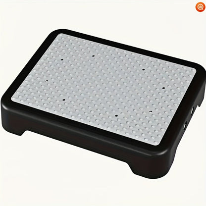 Adjustable One-Step Platform Stool, 18.5 x 15 x 5 Inches with Textured Top and Four Color Options