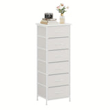 White-6 Drawers