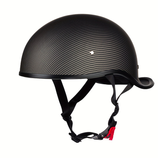 Open Face Motorcycle Helmet Half Shell – Lightweight Retro Half Helmet for Men Women, DOT Style Cruiser Scooter Motorbike Helmet, Size M, Styles TXW / FLH / YUN