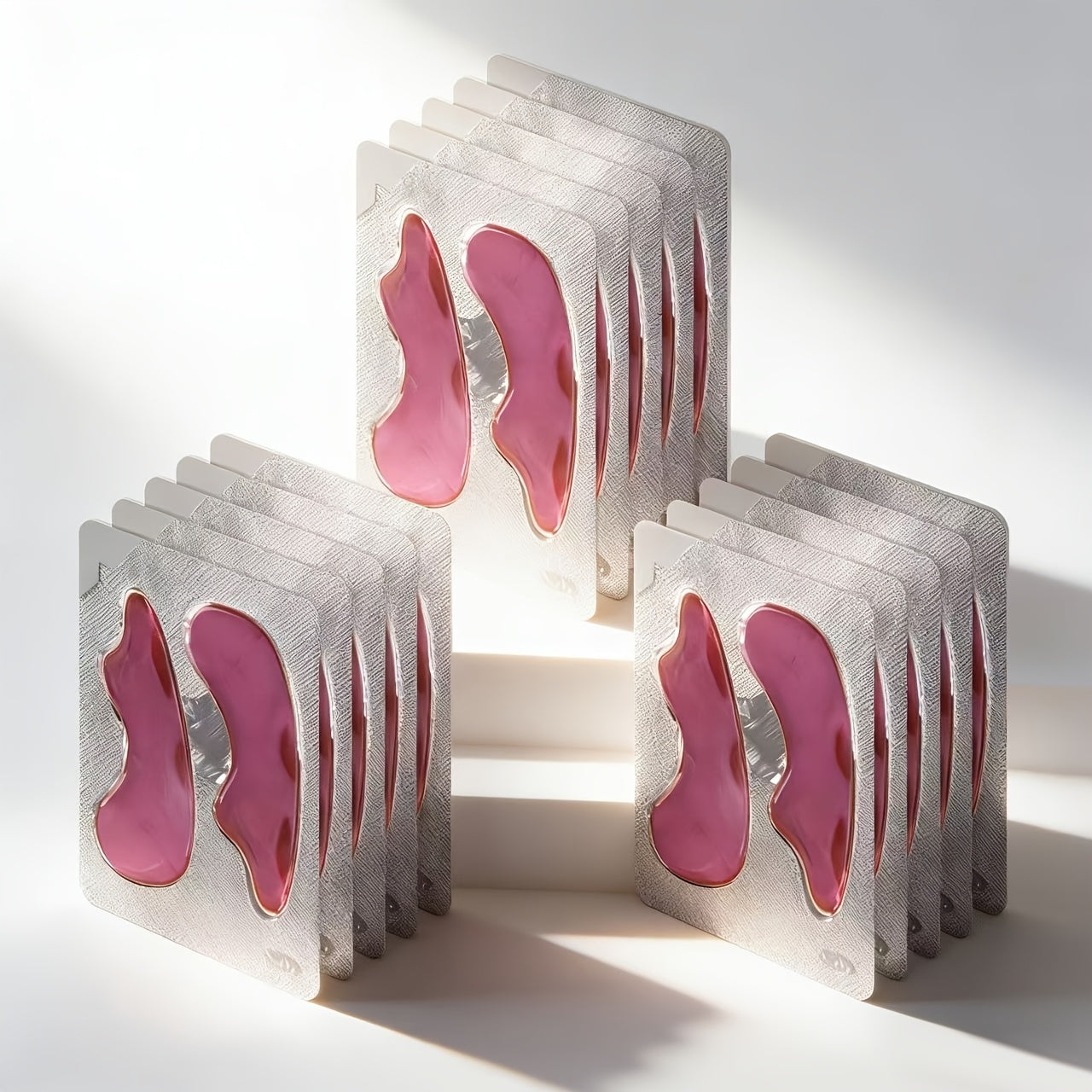 Nasolabial Fold Patches 3 Boxes - Hyaluronic Acid & Collagen Laugh Line Sticker, Lifting Tightening Anti-Wrinkle Nose Line Patch, Skin Elasticity Daily Skincare for Women