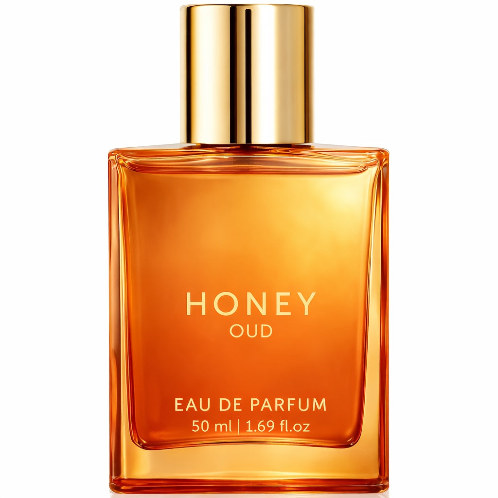Perfume Unisex Amber Nectar or Liquid Golden with Honey, Agarwood, Bergamot, Patchouli and Vanilla