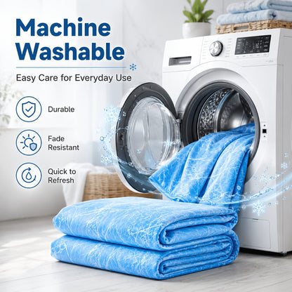 Patterned Double-Sided Summer Blanket with 69 Tie-Dye, Solid, Star and Snowflake Size Options