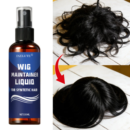 Synthetic Wig Detangling Spray Anti-Frizz Shine Conditioning Mist – Light Formula No Residue Daily Wig Care for Straight Curly Long Short Wigs Women