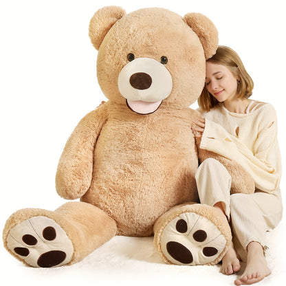 Giant Teddy Bear Plush 5ft Life Size – Huge Stuffed Animal for Girlfriend Boyfriend, Large Big Teddy Bear Gift for Valentines Anniversary Birthday Lover