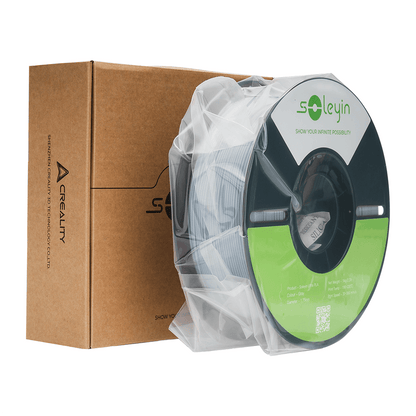 3D Printer Filament Soeyin PLA 1.75mm 1kg Open-Rim Spool in Almond Purple, Strawberry Milk or Grey