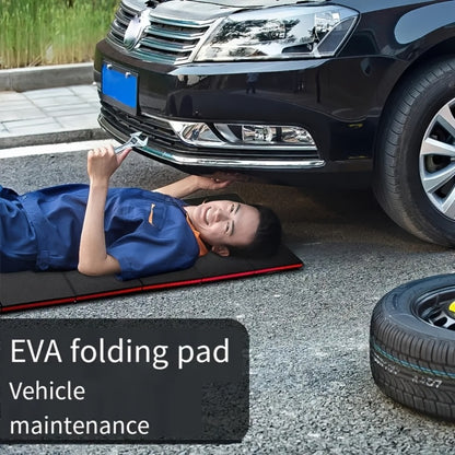 EVA Kneeling Pad Car Repair Work Mat – Foldable Waterproof Thermal Insulation Pad for Mechanic, Camping & Hiking, Lightweight Ergonomic Design, Single or 2-Pack