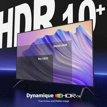 USB-C to HDMI 2.1 Cable 8K@60Hz 4K@144Hz, Aluminum Braided Thunderbolt 4/3 Compatible, 48Gbps HDCP 2.3 HDR