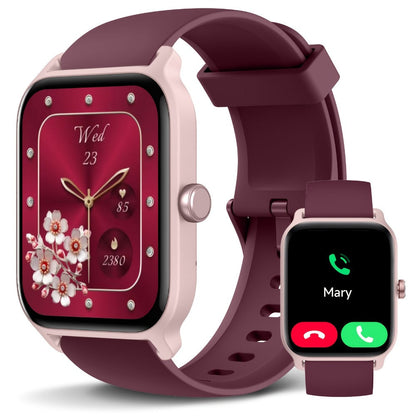 Smartwatch – with Built-in Alexa FAWEIO 1.8" HD Touch Screen, Bluetooth Calling, 100+ Sport Modes, Fitness Tracker Heart Rate Sleep…