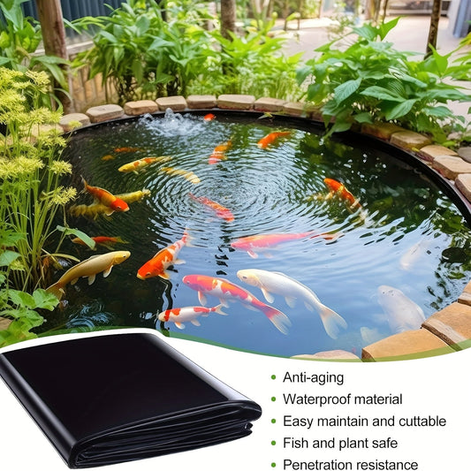 Pond Liner | HDPE Waterproof Garden Fish Pond Water Feature Landscape
