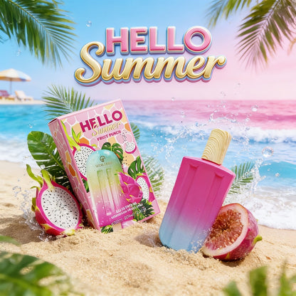 Perfume for Women in 3.38 oz Popsicle Bottle with Tropical-Fruit Profile and 2 Gradient Colors