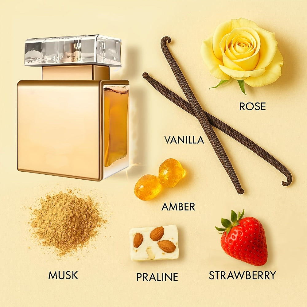 Perfume for Women 24K Spray with a Documented Fresh Floral, Cool and Light Woody Fragrance Profile