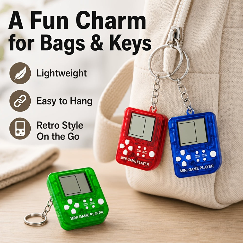 Party Favors Mini Gaming-Controller Keychains in 6-, 12- or 24-Piece Random-Color Packs for Celebrations