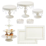 Set of 8 pcs (Cream White)