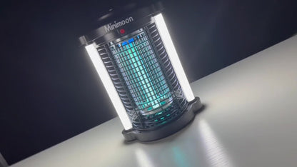 Pest Control Mininoon Electric Light-Grid Device with Dual LED Layout, 15W Marking and Hanging Chain