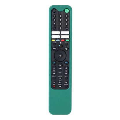 Silicone Television Remote Control Case with Lanyard in Red or Dark Green for Pictured Button Layouts