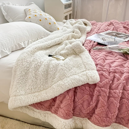 Taffeta Blanket Double-Sided – Silky Soft All-Season Sleep Blanket for Bed & Air Conditioning, Machine Washable, 5 Colors, 3 Sizes