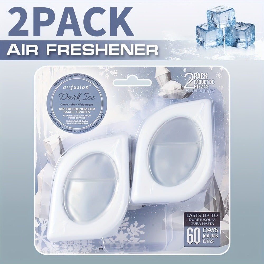 Compact Air Freshener Cups in Six Scents, Available in 2, 6 or 12 Packs for Closets, Bathrooms and Small Spaces