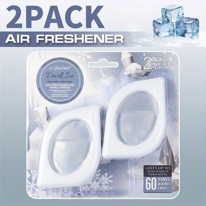 Compact Air Freshener Cups in Six Scents, Available in 2, 6 or 12 Packs for Closets, Bathrooms and Small Spaces