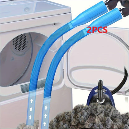 Flexible Dryer Vent Cleaner Kit with Vacuum Hose Attachment, Lint Brush and One-, Two- or Three-Piece Options