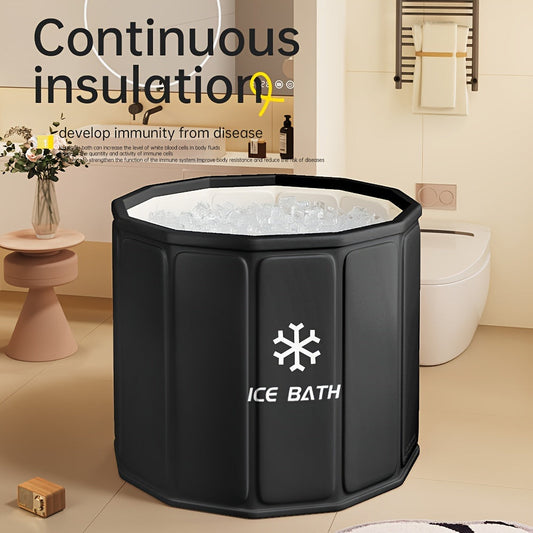 Ice Bath Tub Portable Foldable | Cold Plunge Athlete Recovery Outdoor