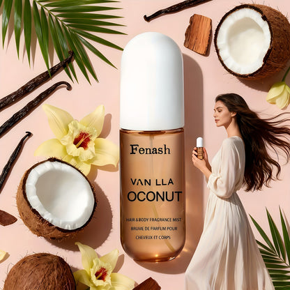 Tropical Perfume for Women Vanilla Coconut Beach Fragrance Spray 1.7 Oz Long Lasting Summer Scent Travel Size Pool Vacation Gift for Her