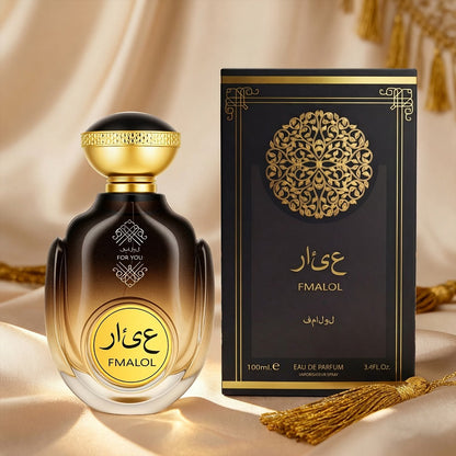 Agarwood Oud Arabic Perfume for Men 3.4 oz Long Lasting Luxury Woody Oriental Cologne - Dubai Middle East Noble Style Islamic Art Bottle - Gift for Him Birthday Anniversary