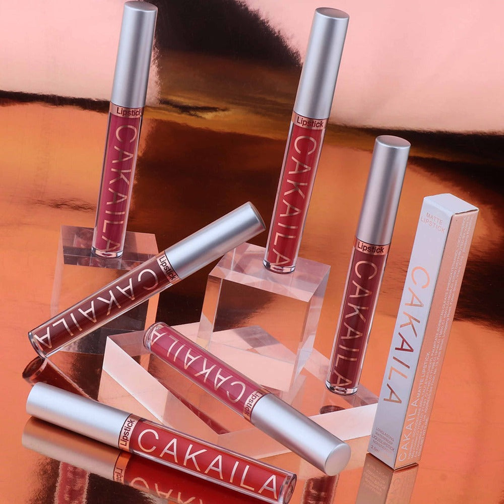 18-Piece Matte Lipstick Set for Women — Long-Wearing Smudge-Proof Moisturizing Liquid Formula, Smooth Creamy Velvety Finish, All-Day Comfortable Wear, Multi-Shade Lip Color Collection Gift