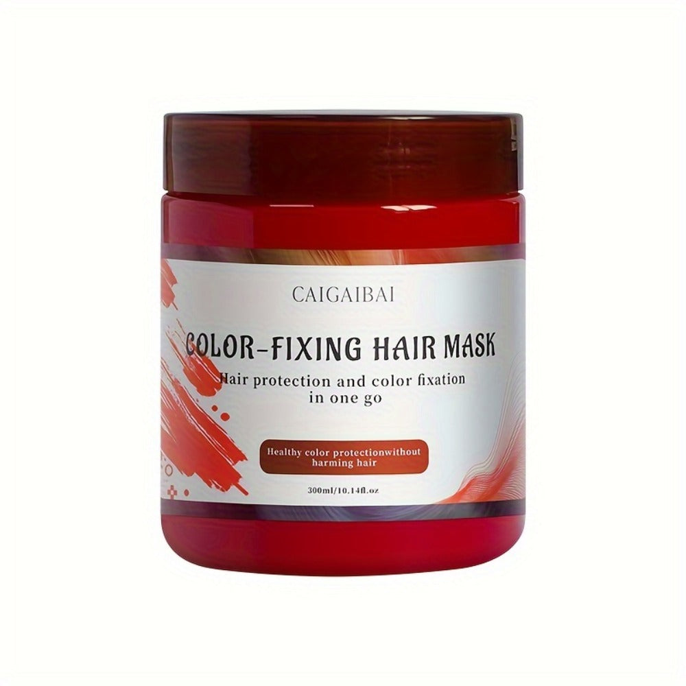 CACAGIBA 300ml Color-Depositing Hair Mask in Screw-Top Jar with Red, Purple or Gray Options