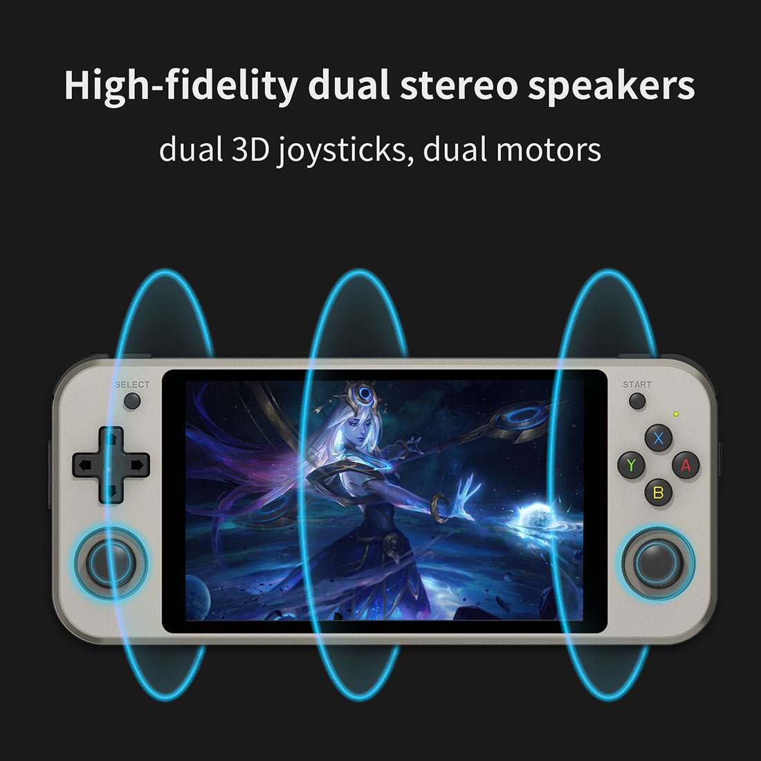 Handheld Game Console Anbernic RG552 with 5.36-inch IPS OCA Full-Lamination, 64GB, 128GB or 256GB Options, 3200mAh Battery, Android 7