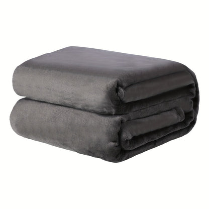 Quilted Flannel Throw Blanket – 180-200gsm Soft Warm All-Season Bed Cover, 17 Patterns, Rhinestone & Checker Designs, 2 Sizes