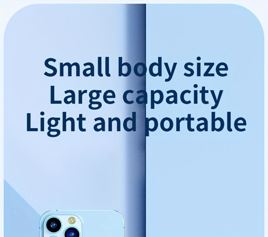 Power Bank 50000mAh with Dual USB Ports, Digital Battery Display and Three Color Options for Travel