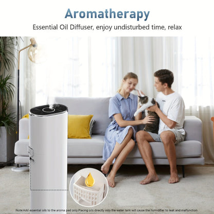 Humidifier 9L Top-Fill Cool Mist Tower with Smart Humidity Control, Sleep Mode and 600-Square-Foot Listing