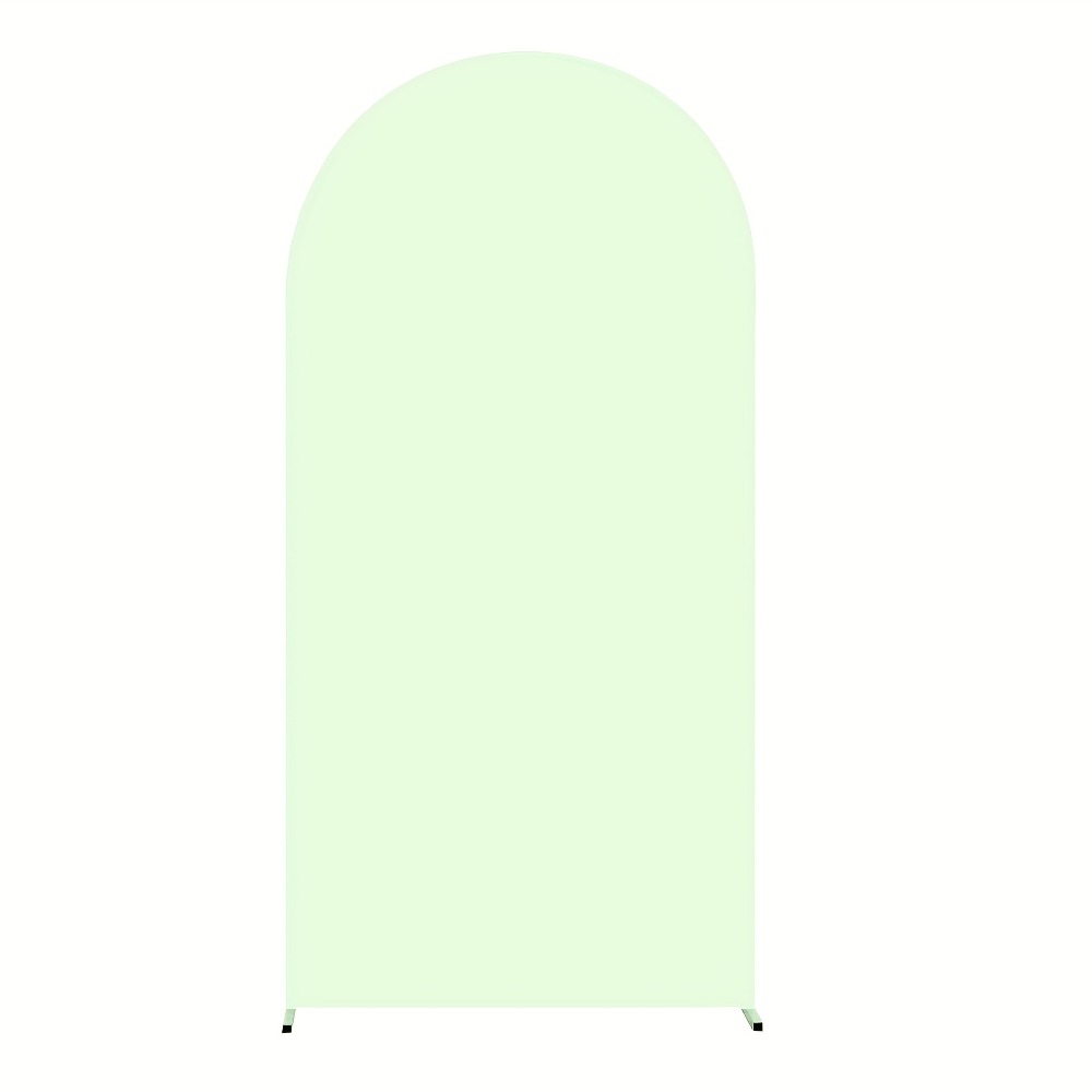 6FT Stretch Fabric Arch Cover with Bottom Zipper, 72 x 31.5-Inch Size and Eight Color Options