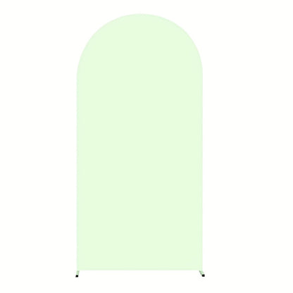6FT Stretch Fabric Arch Cover with Bottom Zipper, 72 x 31.5-Inch Size and Eight Color Options