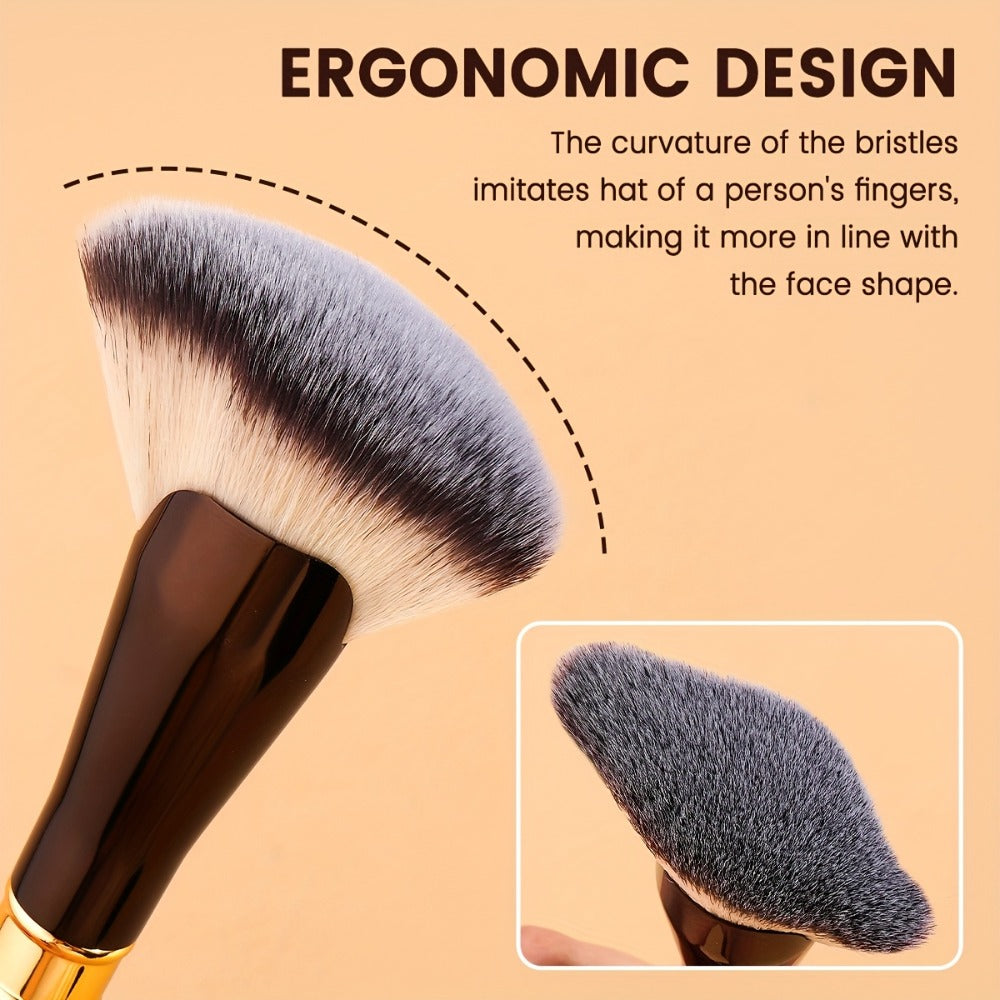 Double-Ended Makeup Brush Set 8-Piece with Storage Box – Premium Aluminum Alloy Handle, 16 Brush Heads for Foundation Blush Contour, Travel-Ready Gift for Women