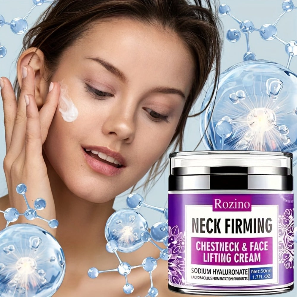 Face & Neck Lifting Cream 50ml Instant Tightening & Firming — Anti-Aging Wrinkle Cream for Sagging Skin, Jawline Contouring & Neck Firming | Daily Lifting Moisturizer for Mature Skin Women