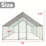 19.7' L x 9.8' W x 6.56' H