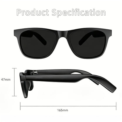 AI Translation Smart Glasses and Smartwatch Set 2026 Real-Time Multi-Language Photo Translation Built-In Mic Speaker Calling Music Full Touch Wearable Tech Bundle Men Women Black Pink Silver