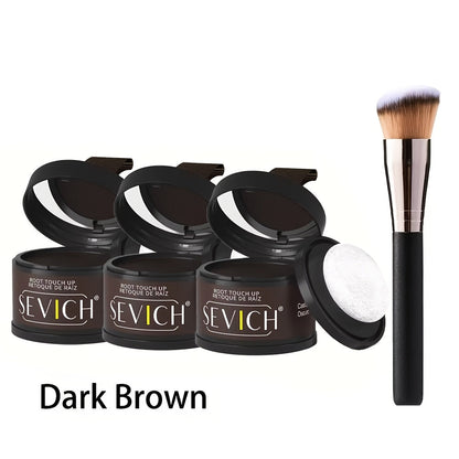 4 g Hairline Concealer Powder with Precision Brush in 19 Source-Labeled Shade Options for Daily Use