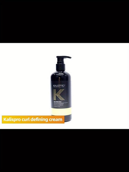 Men's Curl Cream Sulfate-Free 10.14oz - Frizz Control Styling Cream for Wavy & Curly Hair | Controlled Hold, Boosts Shine & Hydration | No Sticky Residue | Curly Guy Method Approved